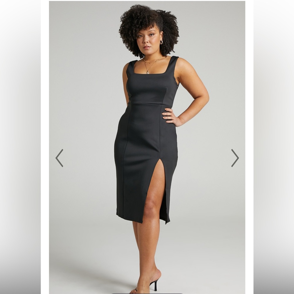NWOT Showpo Mini Love Dress in Black